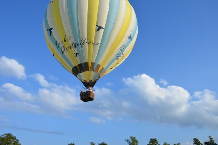 envol de la montgolfière envol de la montgolfière